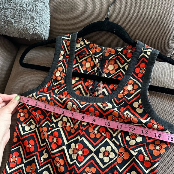 Vintage flower power dress - Picture 5 of 7